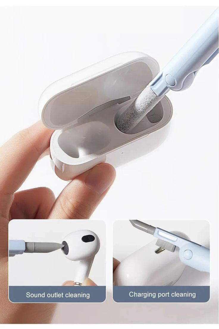 Universal 7-in-1 Electronic Cleaning Kit for Monitors, Laptops, Phones, and Earbuds