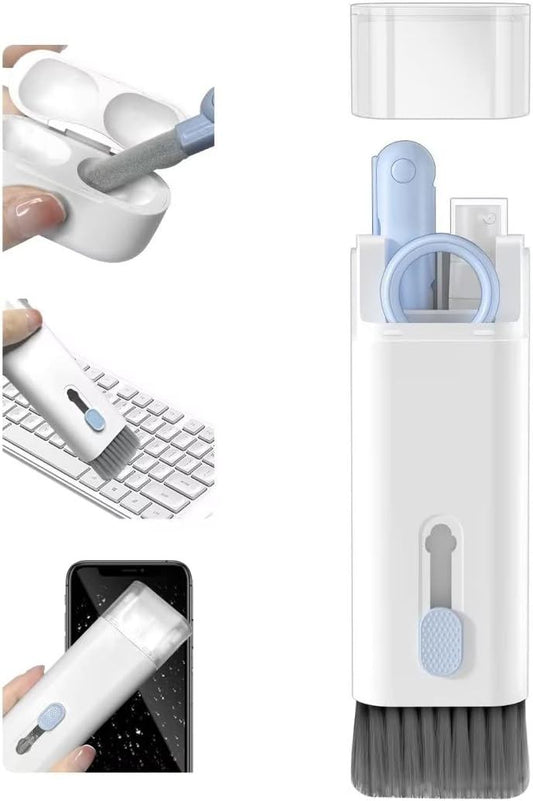 Universal 7-in-1 Electronic Cleaning Kit for Monitors, Laptops, Phones, and Earbuds
